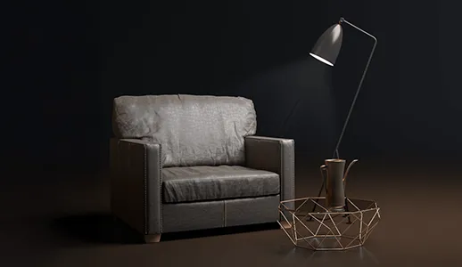 الرندر باستخدام  V-ray